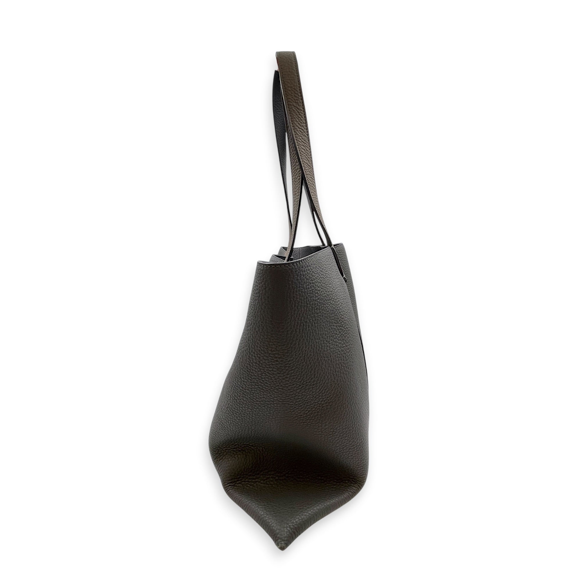 Duo 50cm Grey Tote Bag in Calfskin
