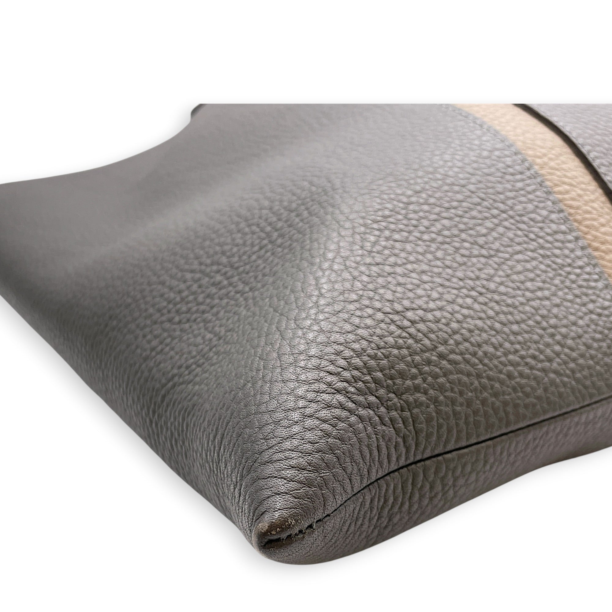 Duo 50cm Grey Tote Bag in Calfskin