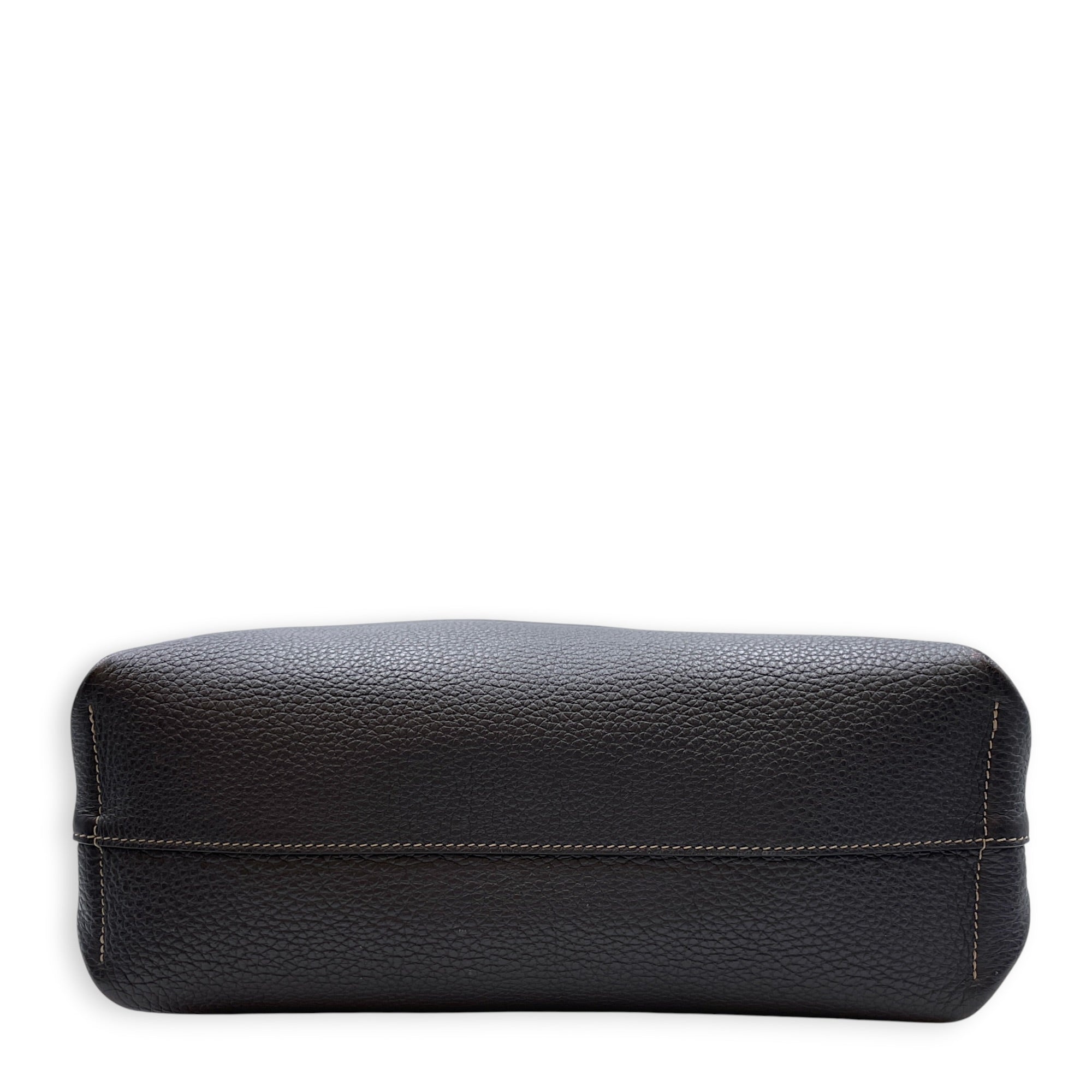 Paris Quattro Reversible 27cm  Black Tote Bag in Taurillon Leather Silver hardware CL2608-22880 5