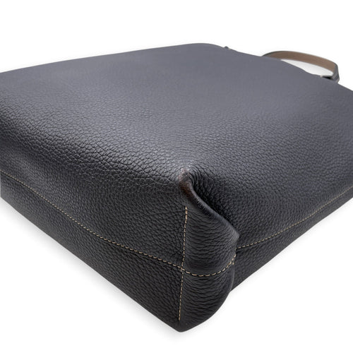 Paris Quattro Reversible 27cm  Black Tote Bag in Taurillon Leather Silver hardware CL2608-22880 7