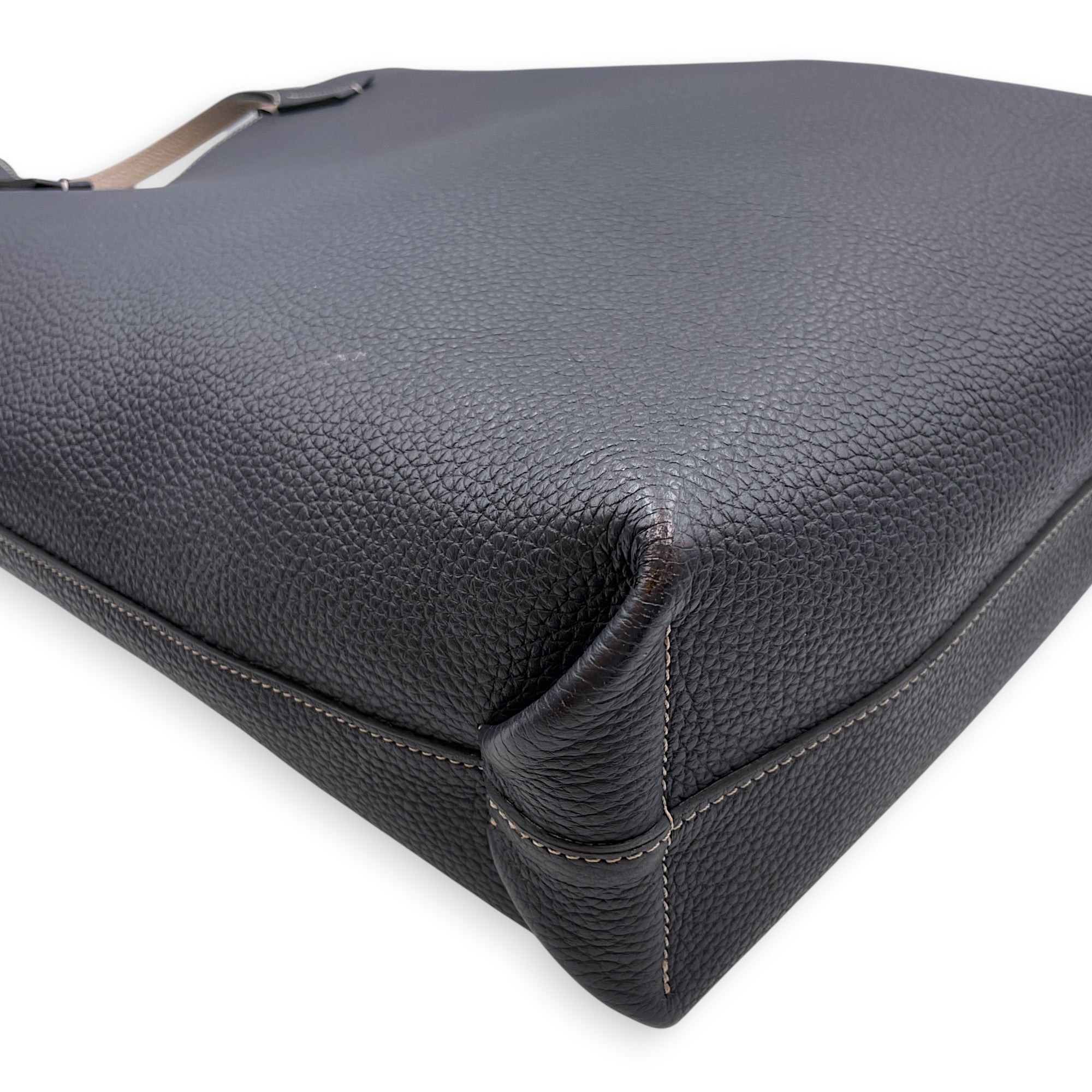 Paris Quattro Reversible 27cm  Black Tote Bag in Taurillon Leather Silver hardware CL2608-22880 8
