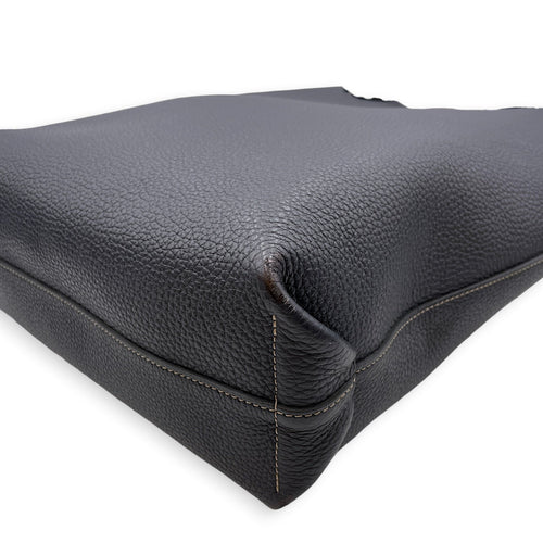 Paris Quattro Reversible 27cm  Black Tote Bag in Taurillon Leather Silver hardware CL2608-22880 9