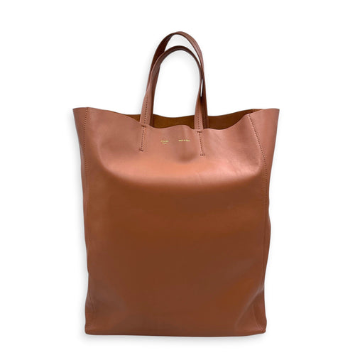Cabas Vertical 30cm Brown Tote Bag in Calfskin CL2608-22881 1