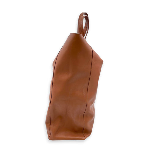Cabas Vertical 30cm Brown Tote Bag in Calfskin CL2608-22881 4