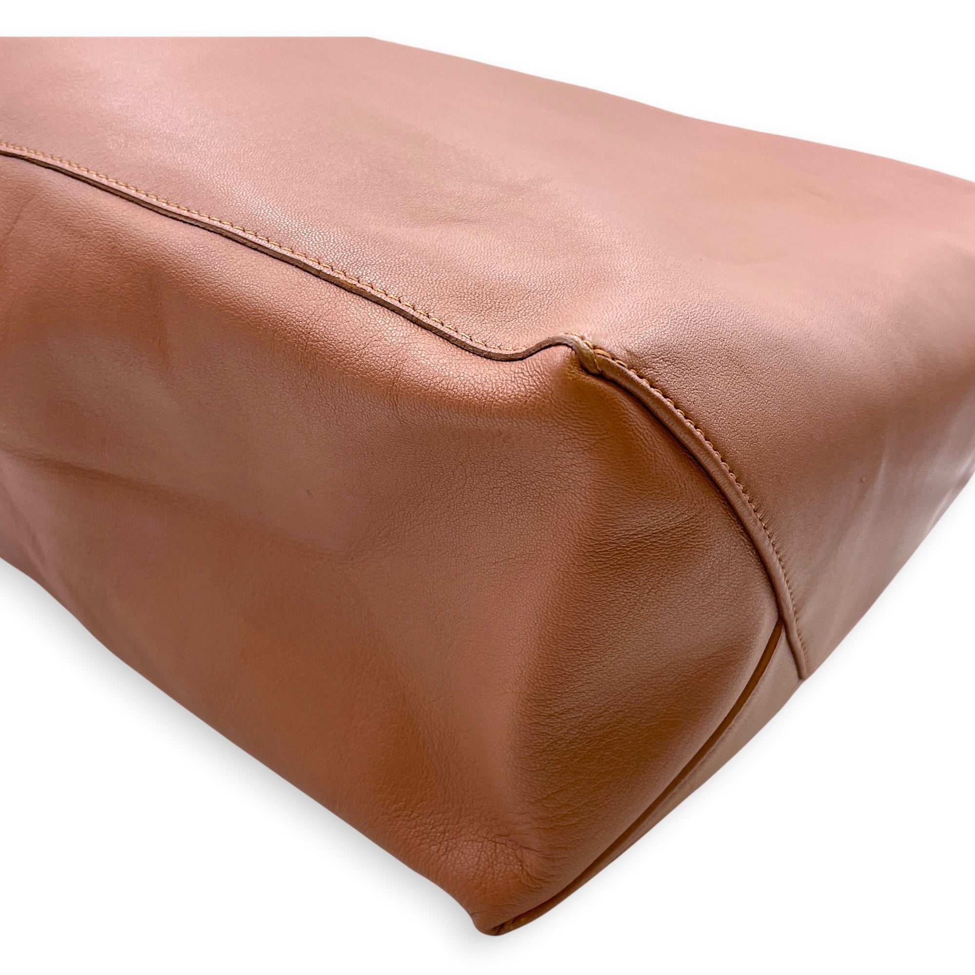 Cabas Vertical 30cm Brown Tote Bag in Calfskin CL2608-22881 7