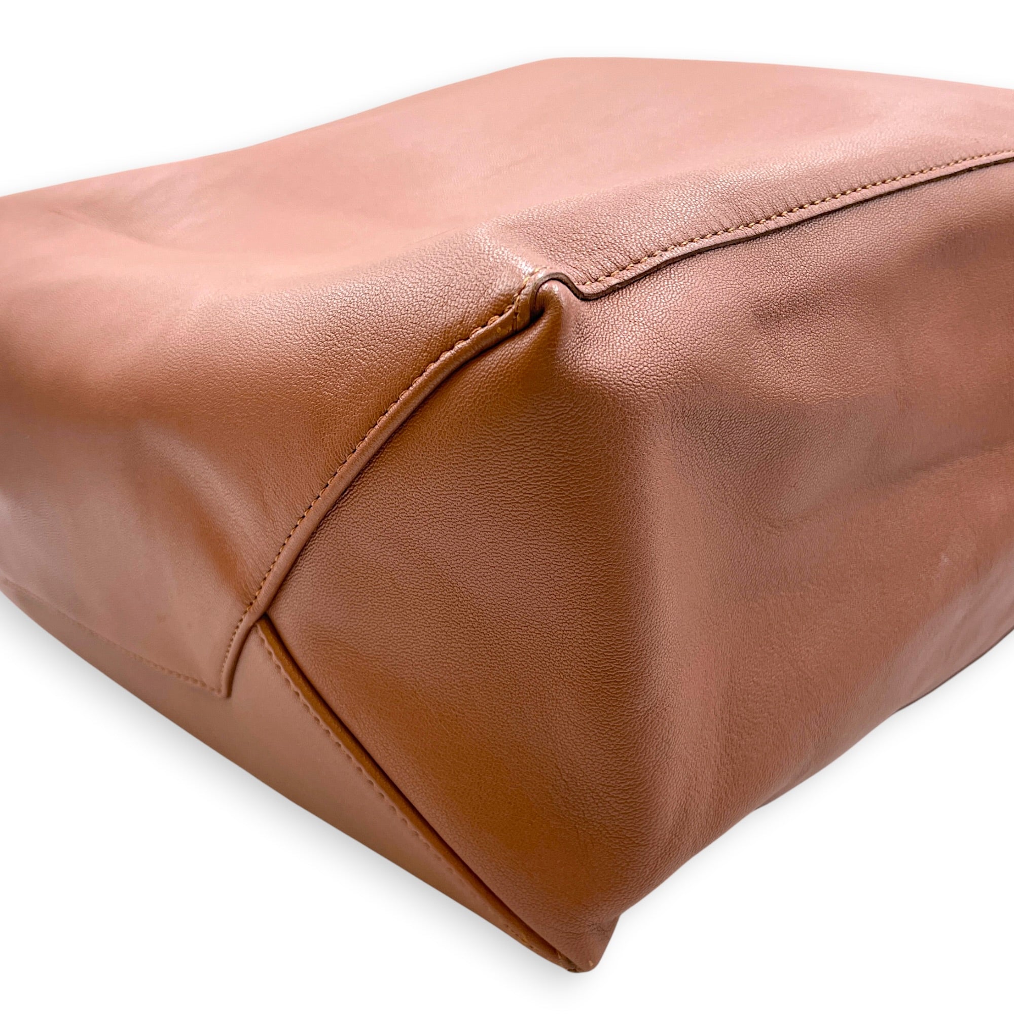 Cabas Vertical 30cm Brown Tote Bag in Calfskin CL2608-22881 8