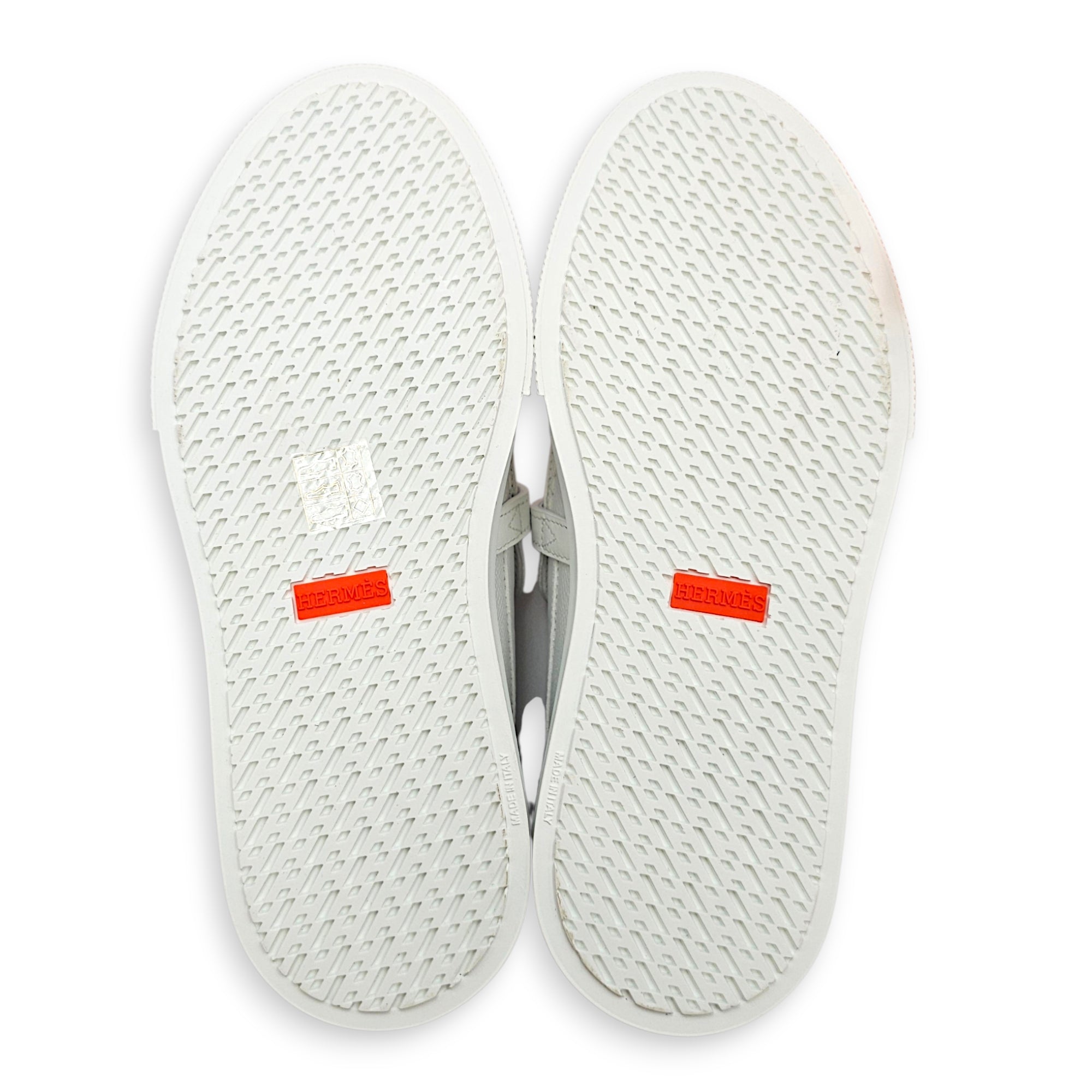 Game  36.5 Blanc Sneakers in Epsom Rose Gold hardware CL2608-22884 2