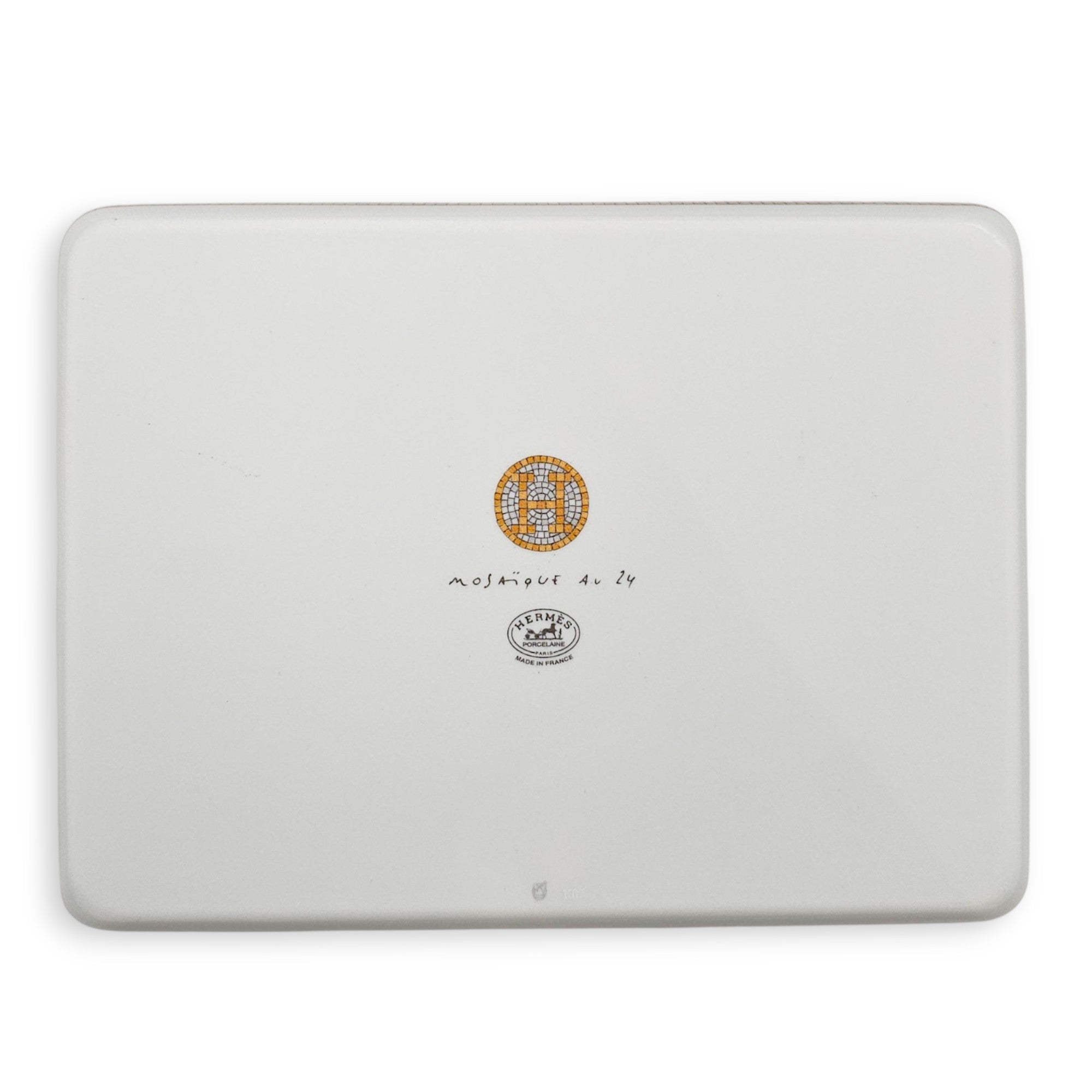 Mosaique au 24 gold tray, small model porcelaine Homeware CL2608-22892 2