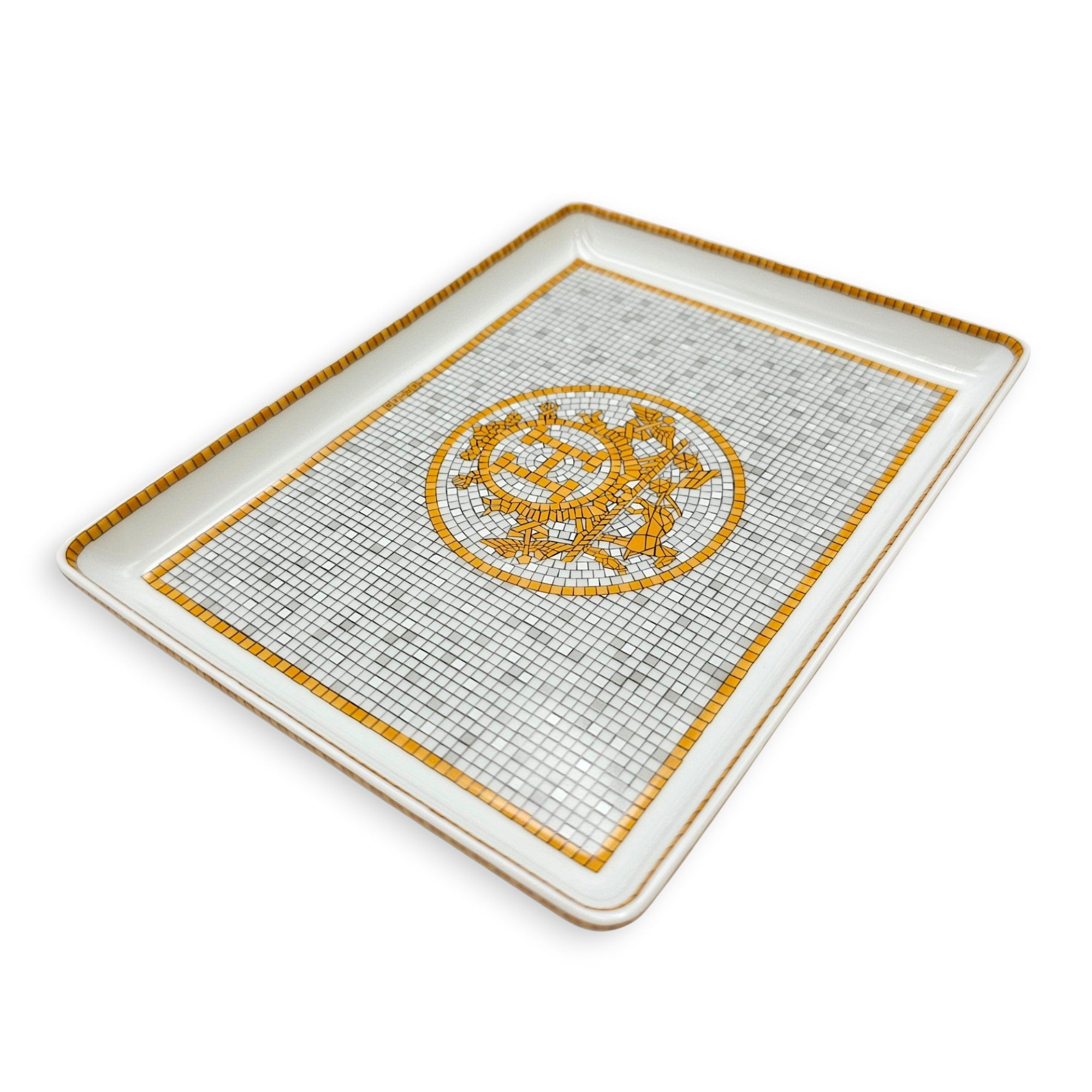 Mosaique au 24 gold tray, small model porcelaine Homeware CL2608-22892 3