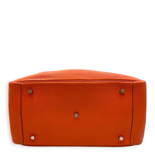 Lindy 34 Orange in Clemence Palladium hardware CL2608-22901 5