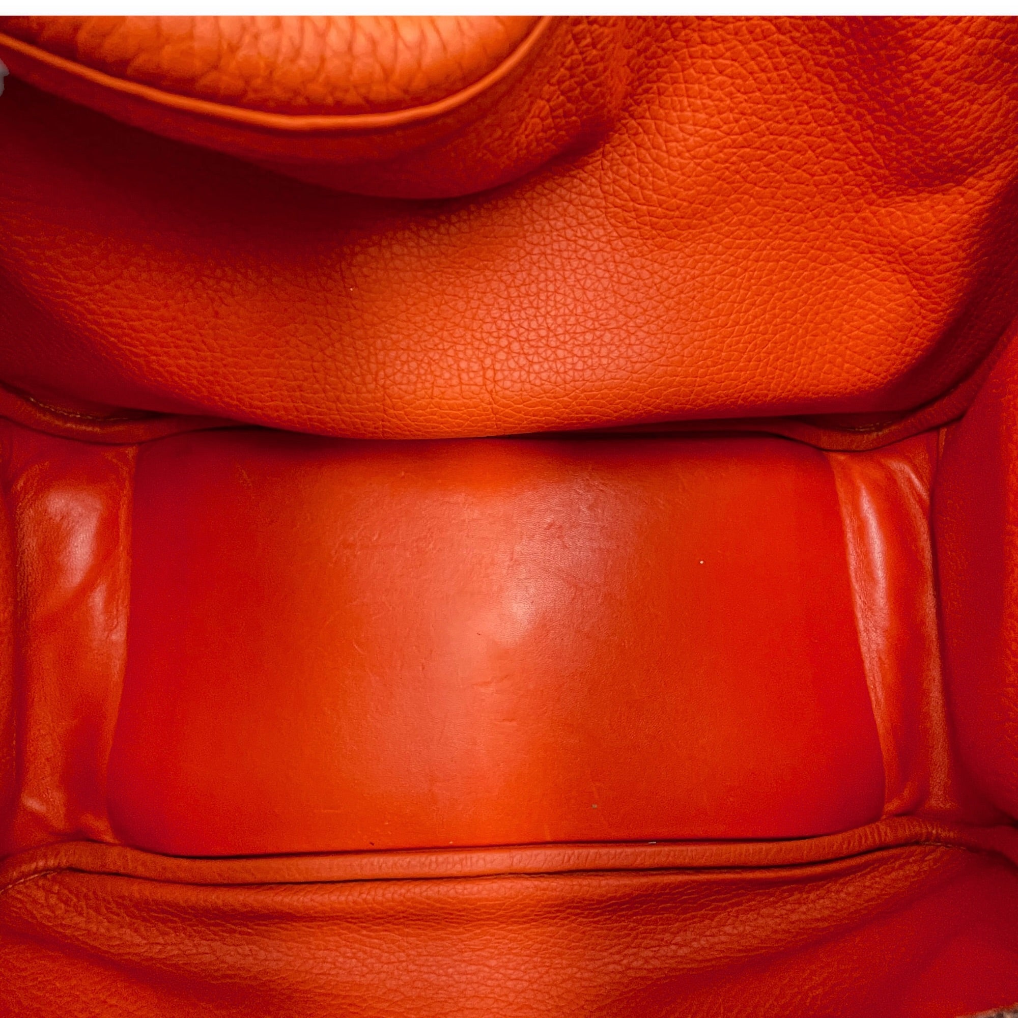 Lindy 34 Orange in Clemence Palladium hardware CL2608-22901 6