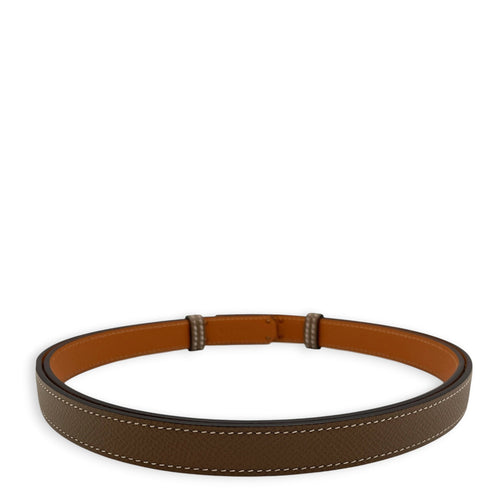 Kelly 18 Etoupe Belt in Epsom Gold hardware CL2608-22903 2