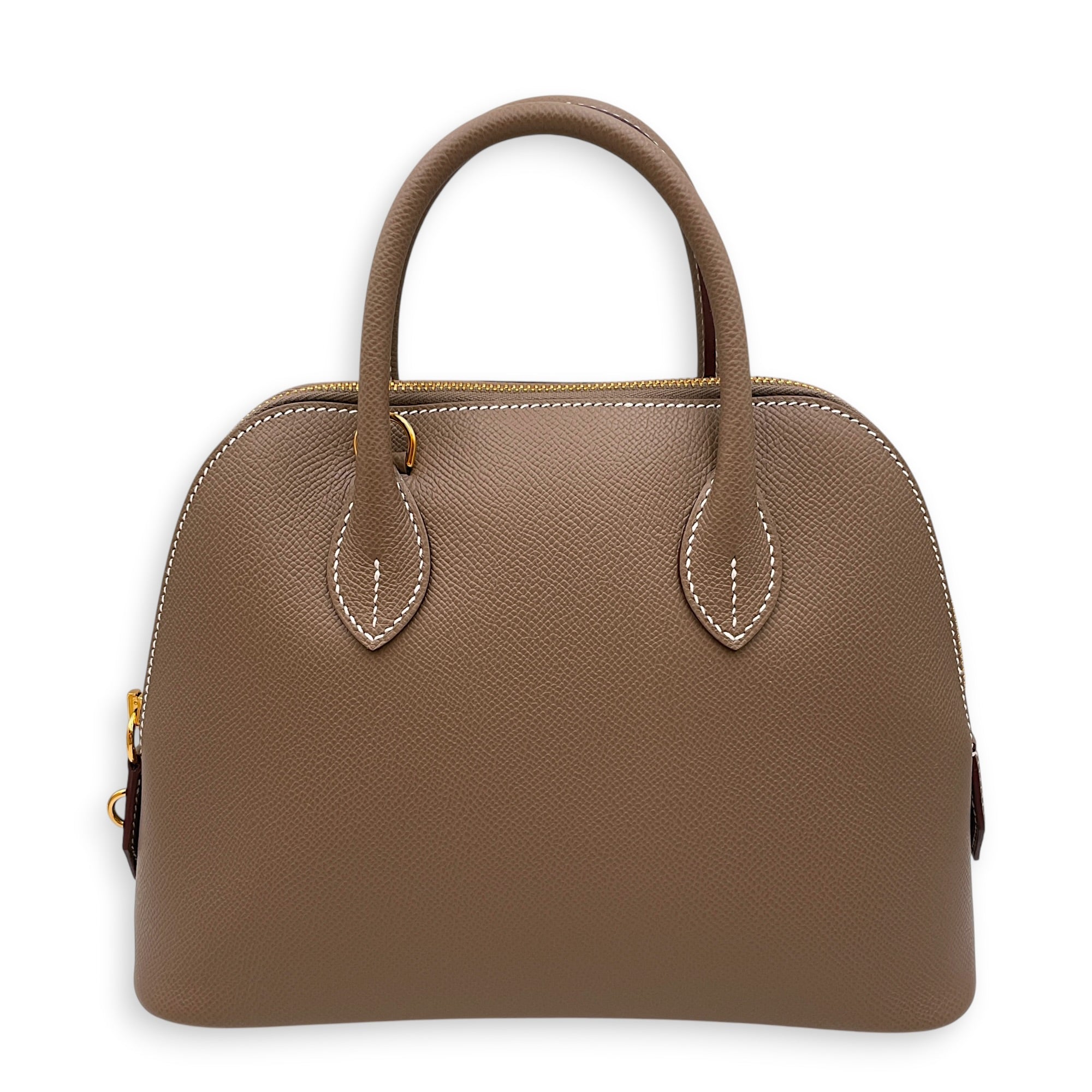 Bolide 1923 25 Etoupe in Epsom Gold hardware CL2608-22907 2