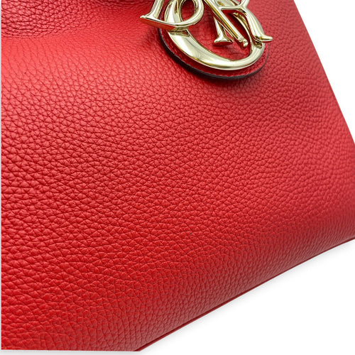Diorissimo 30cm Red Top Handle Bag Gold hardware CL2608-22909 9