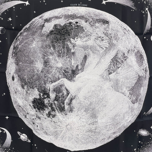 Clair de Lune  70 Noir/Blanc Scarf CL2608-22916 2