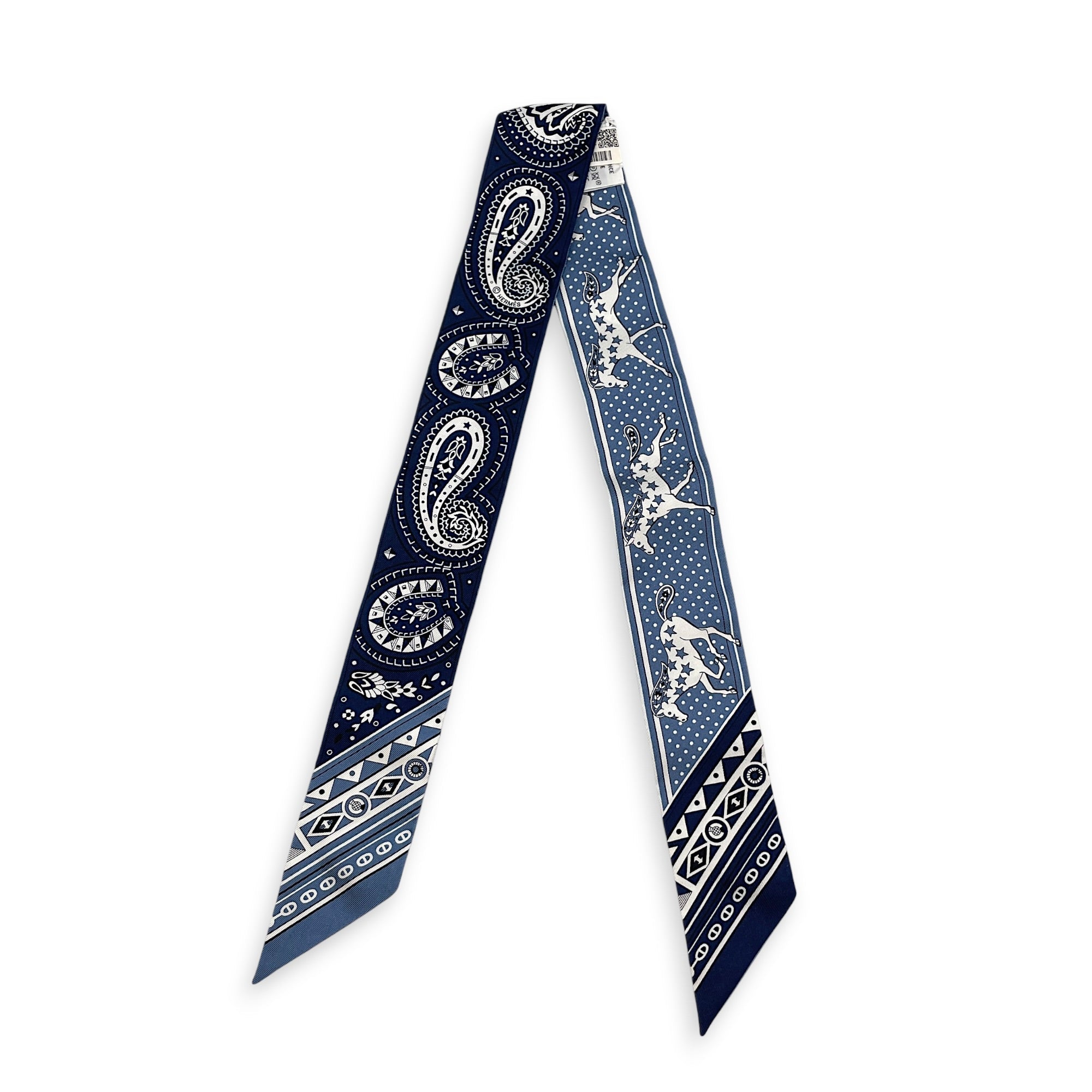 Cheval de Coeur Bandana  Blue Jean/Marine Twilly CL2608-22921 2