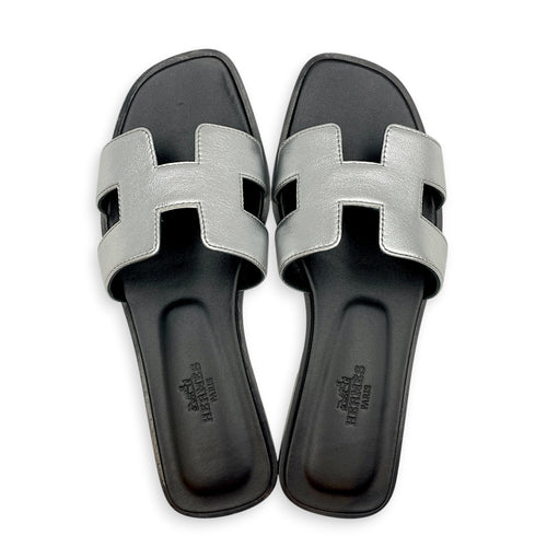 Oran 35 Argente Sandals in Goat Leather