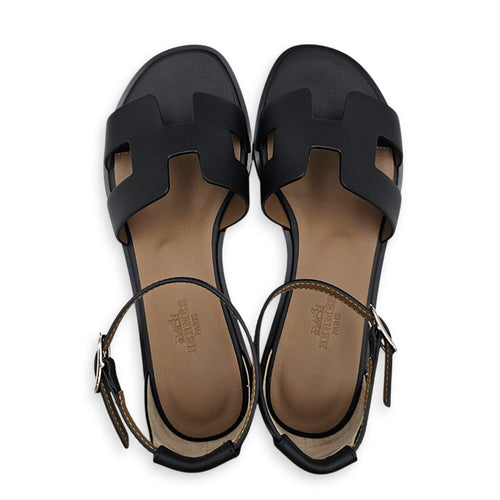 Santorini 35 Noir Sandals in Calfskin CL2608-22934 1