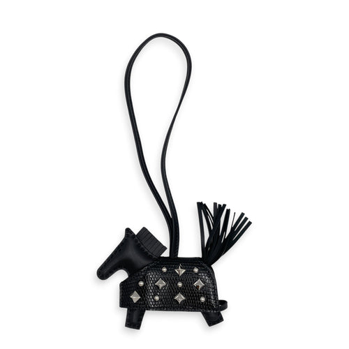 Rodeo Robeo Rock Noir Bag Accessory in Lizard Varanus Salvator Palladium hardware CL2608-22936 1