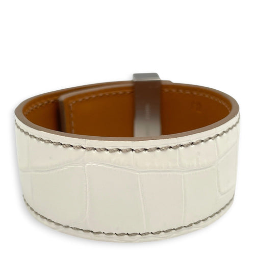 Himalaya CDC 24 T2 Blanc Bracelet in Matte Niloticus Palladium hardware CL2608-22950 2