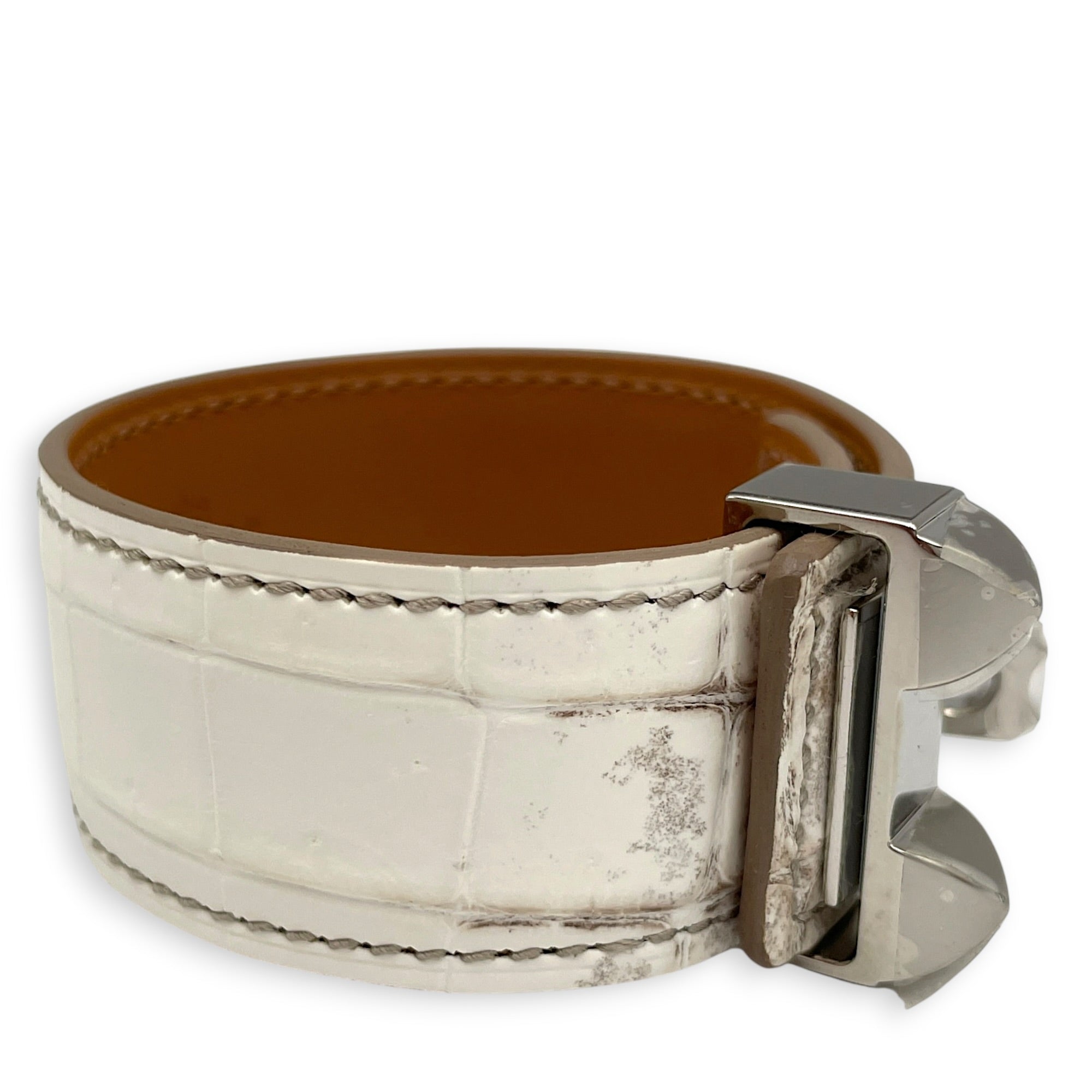 Himalaya CDC 24 T2 Blanc Bracelet in Matte Niloticus Palladium hardware CL2608-22950 3
