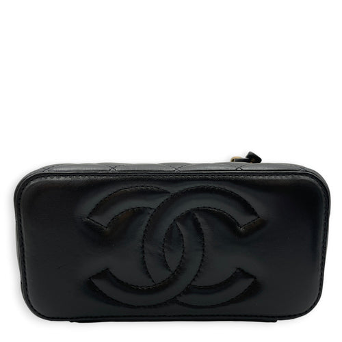 Vanity Case Black Crossbody Bag in Lambskin Gold hardware CL2608-22954 6
