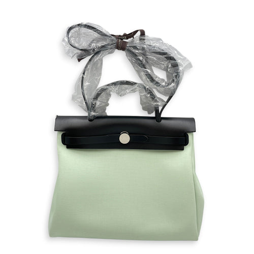 Herbag 31 Vert Peppermint in Vache Hunter/Toile Palladium hardware CL2608-22967 1