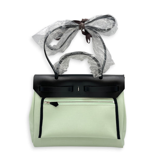 Herbag 31 Vert Peppermint in Vache Hunter/Toile Palladium hardware CL2608-22967 2