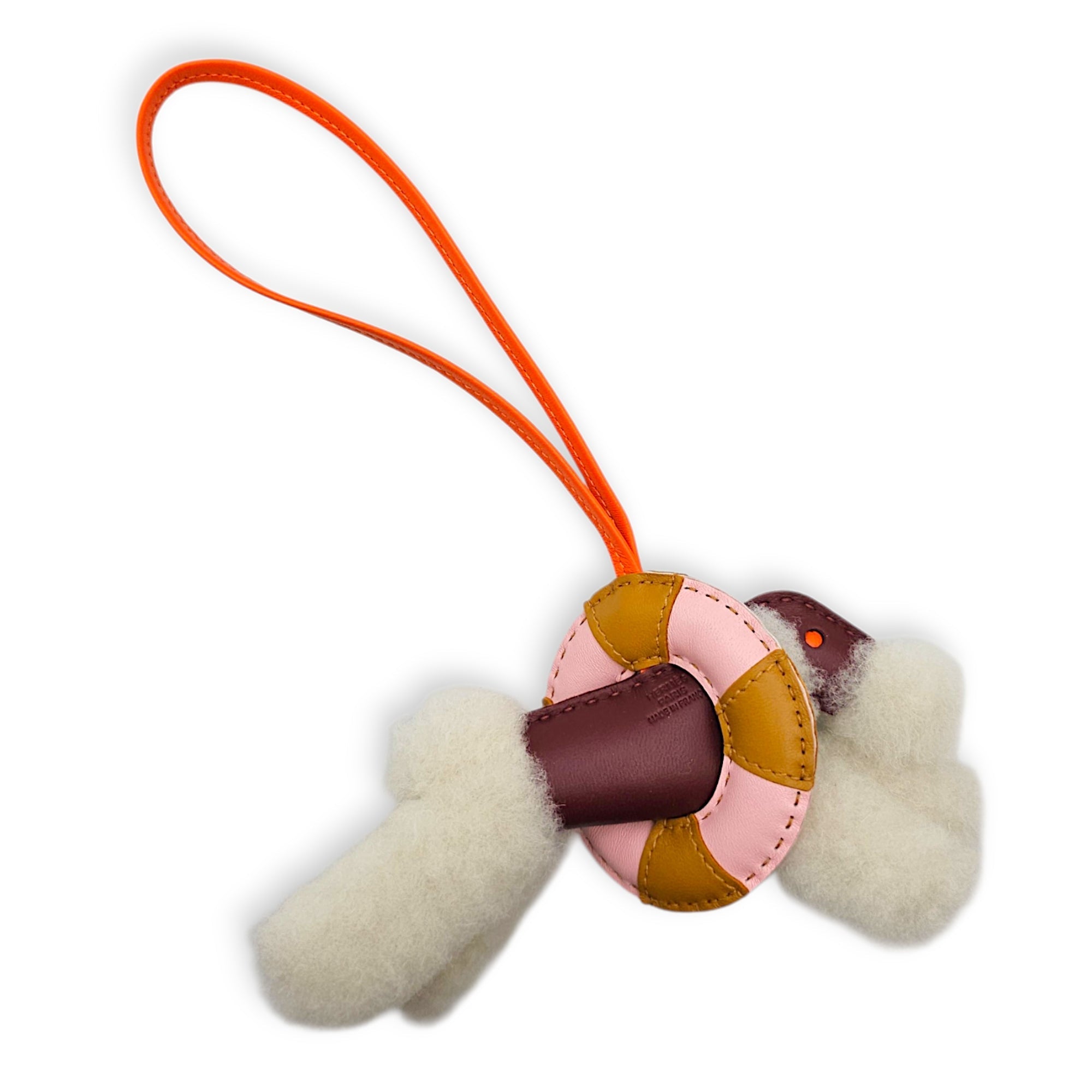 Budy A la Mer Charm Rouge H/Feu/Sesame/Sakura Bag Accessory in Swift CL2608-22973 2