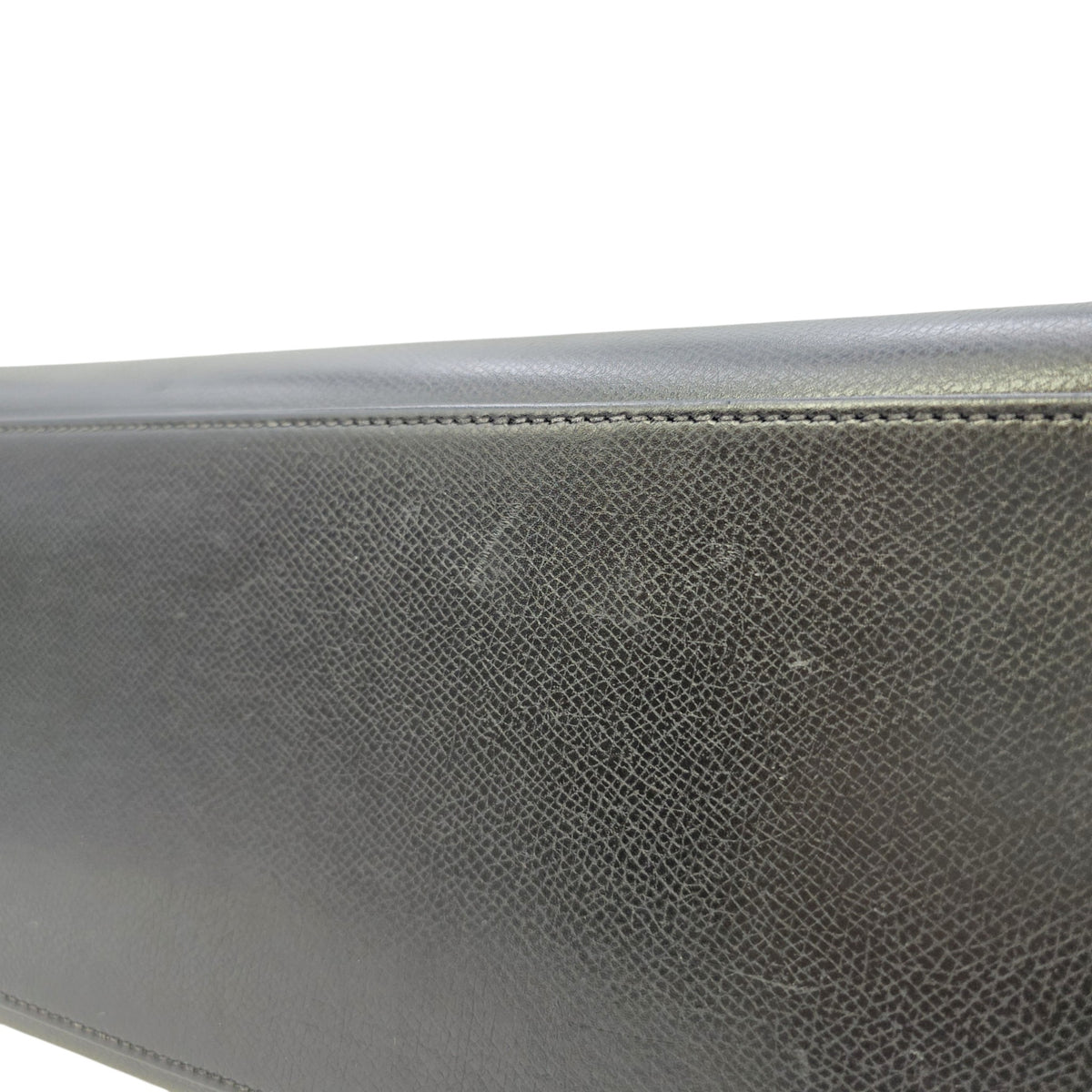 Sellier Kelly 35 Noir in Courchevel  Palladium hardware