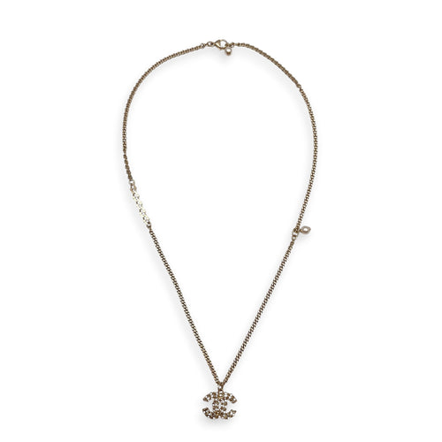 CC Gold Necklace  Light Gold hardware