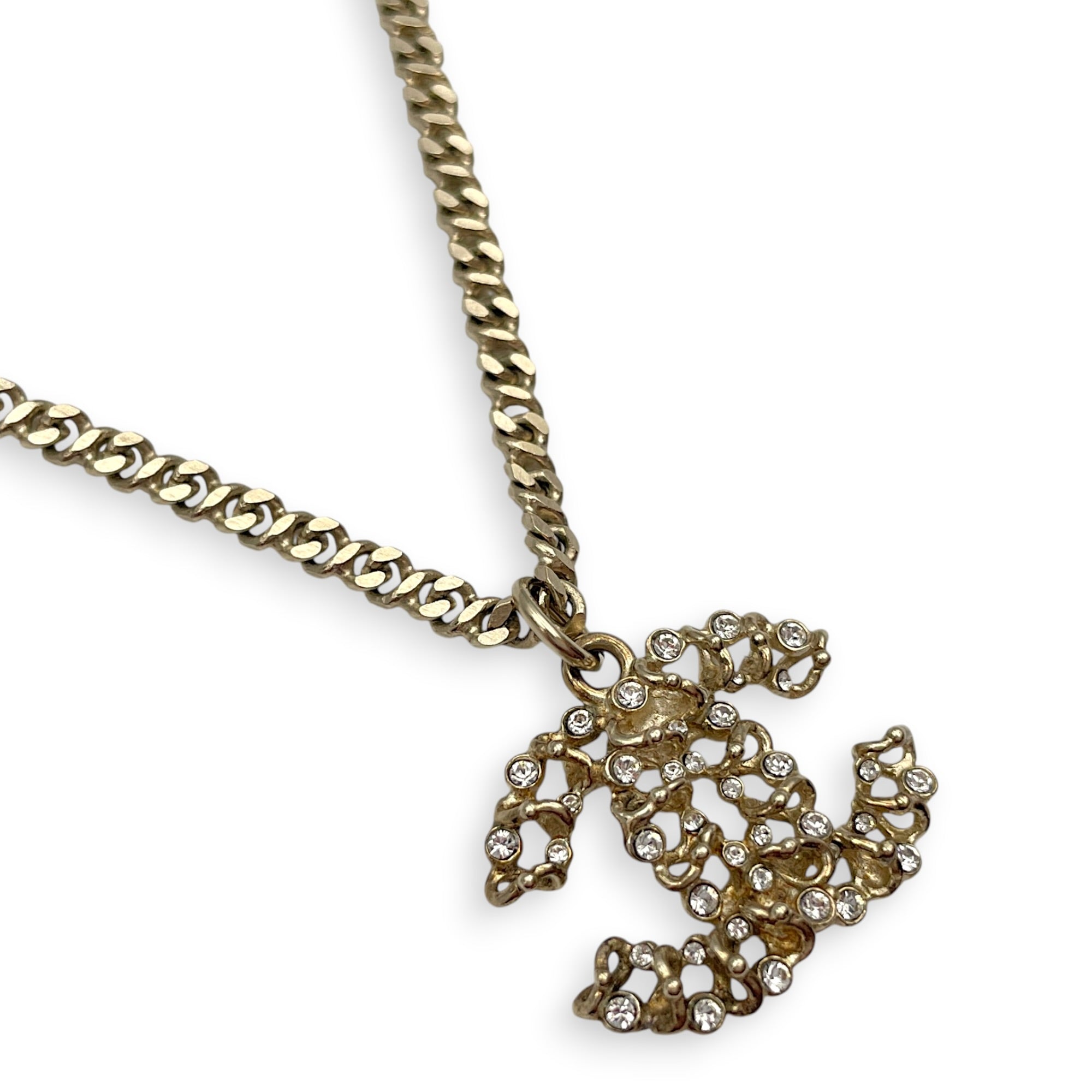 CC Gold Necklace  Light Gold hardware