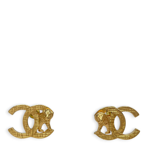 CC Gold Earrings Gold hardware