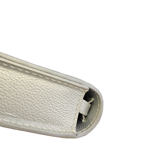 Monte Carlo Bois  Grey Wallet On Chain in Coated Canvas Silver hardware