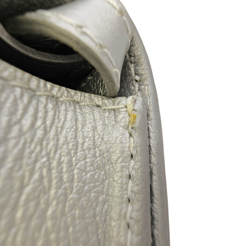 Monte Carlo Bois  Grey Wallet On Chain in Coated Canvas Silver hardware