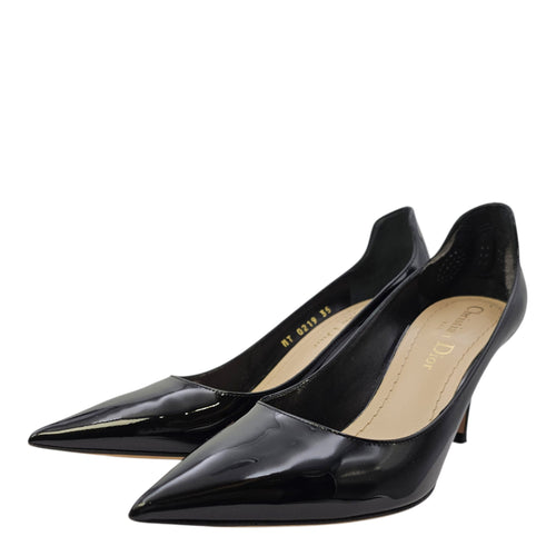 Pumps  35 Black Heels in Patent Leather