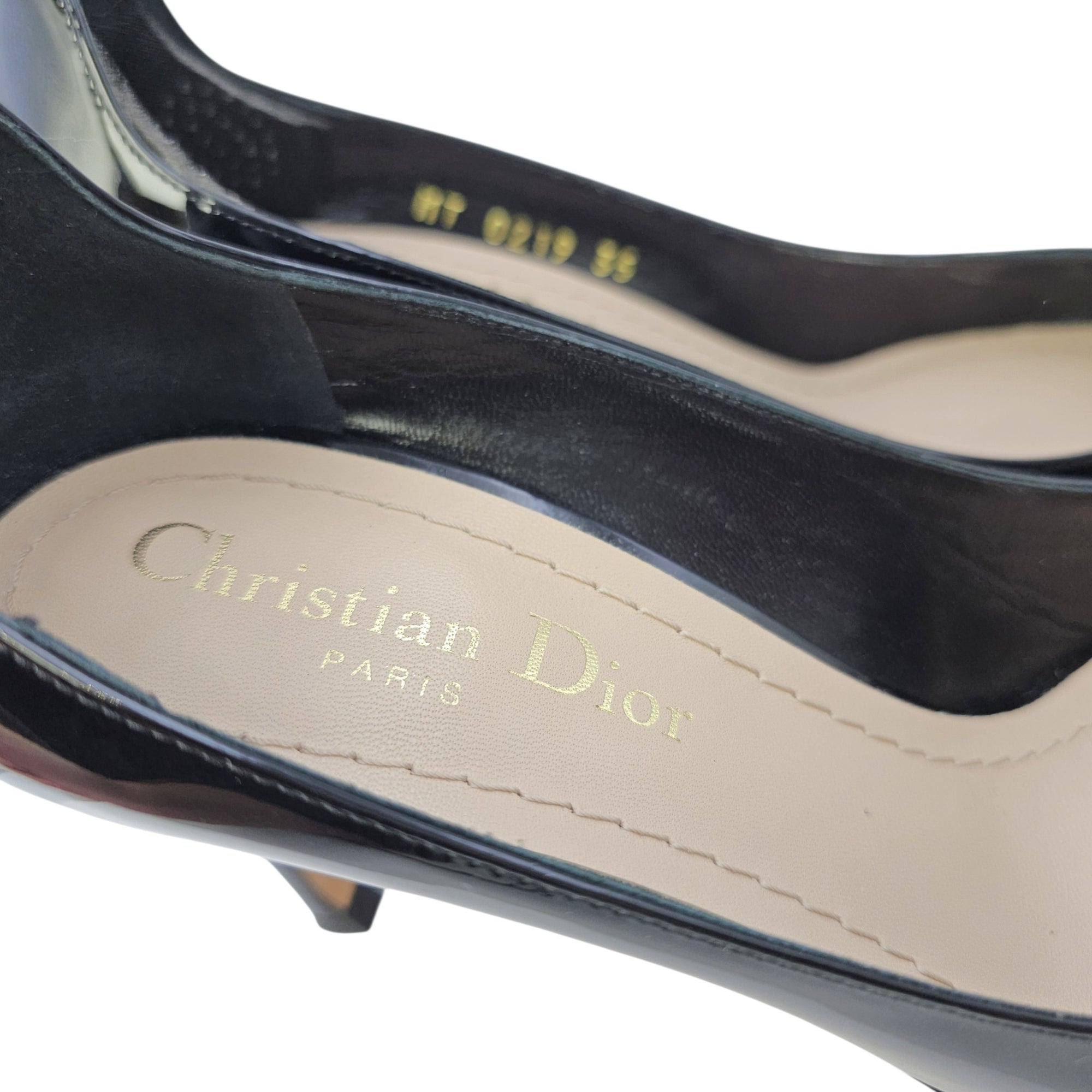 Pumps  35 Black Heels in Patent Leather