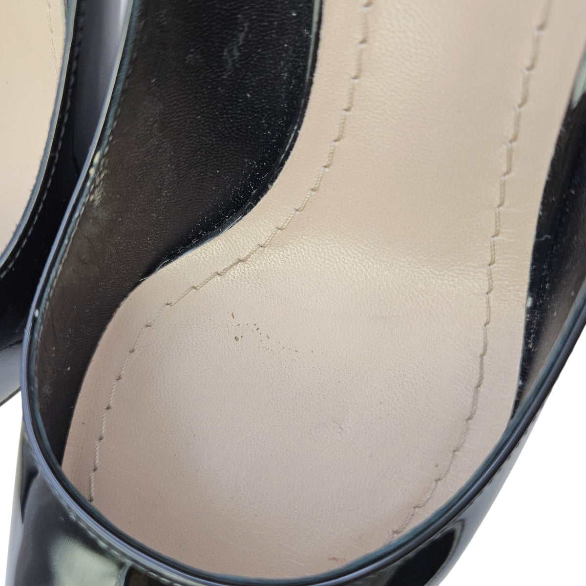 Pumps  35 Black Heels in Patent Leather
