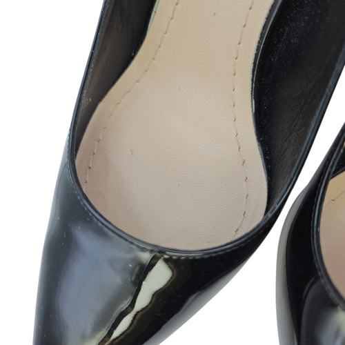 Pumps  35 Black Heels in Patent Leather