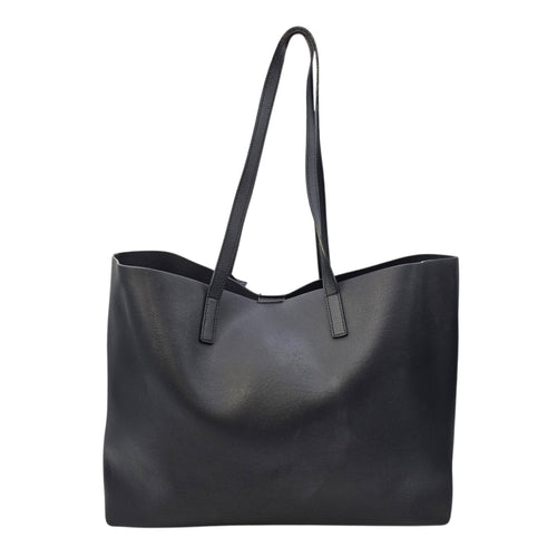 East West  Blue Tote Bag in Calfskin