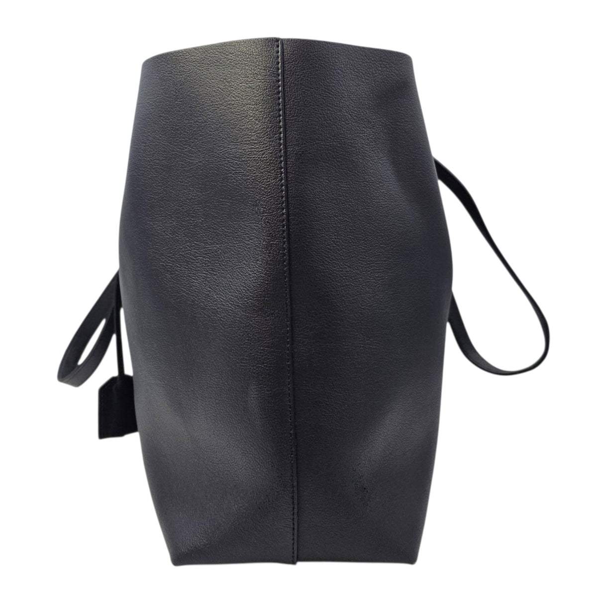 East West  Blue Tote Bag in Calfskin