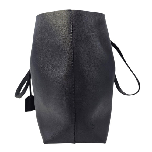 East West  Blue Tote Bag in Calfskin