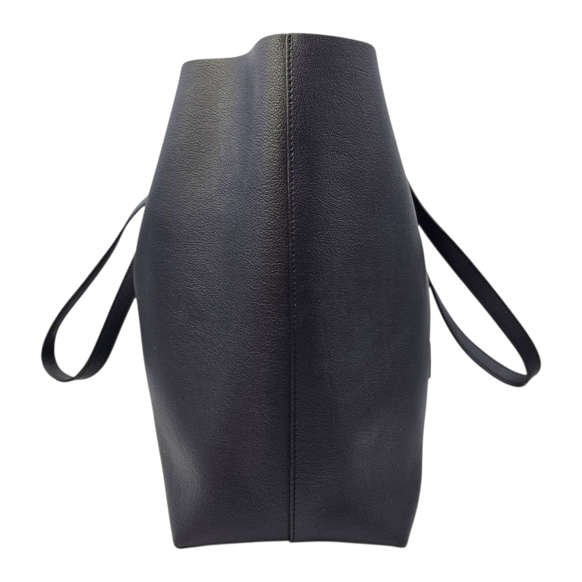 East West  Blue Tote Bag in Calfskin