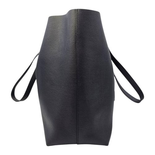 East West  Blue Tote Bag in Calfskin