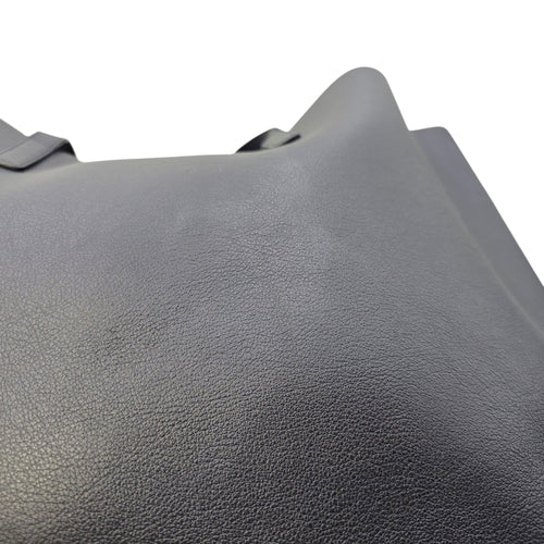 East West  Blue Tote Bag in Calfskin