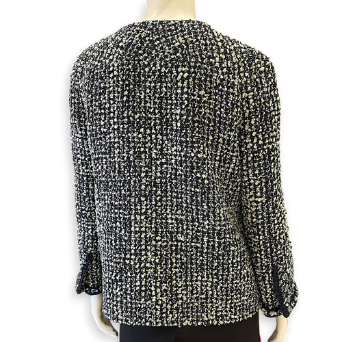 Tweed Jacket  38 Blue Ready-To-Wear Resin  hardware