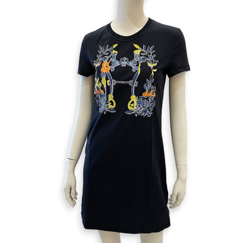 Della Cavalleria T Shirt Dress  38 Black Ready-To-Wear