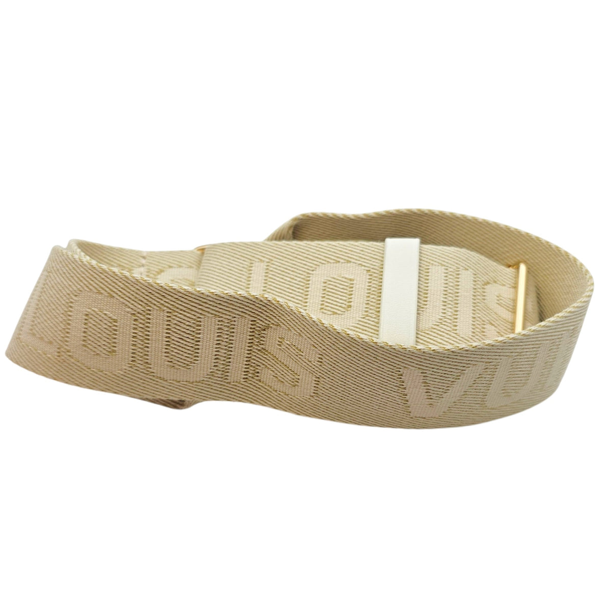 Coussin  PM White/Blue Crossbody Bag in Lambskin Gold hardware