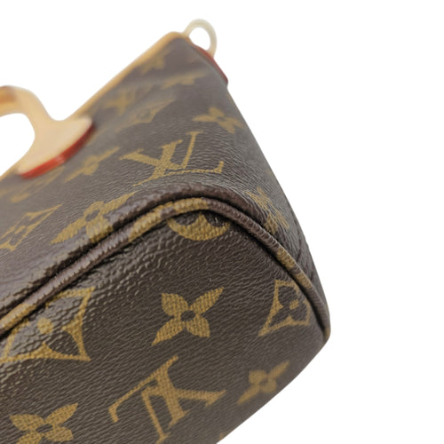 BB Neverfull  Brown Shoulder Bag in Monogram Coated Canvas Gold hardware