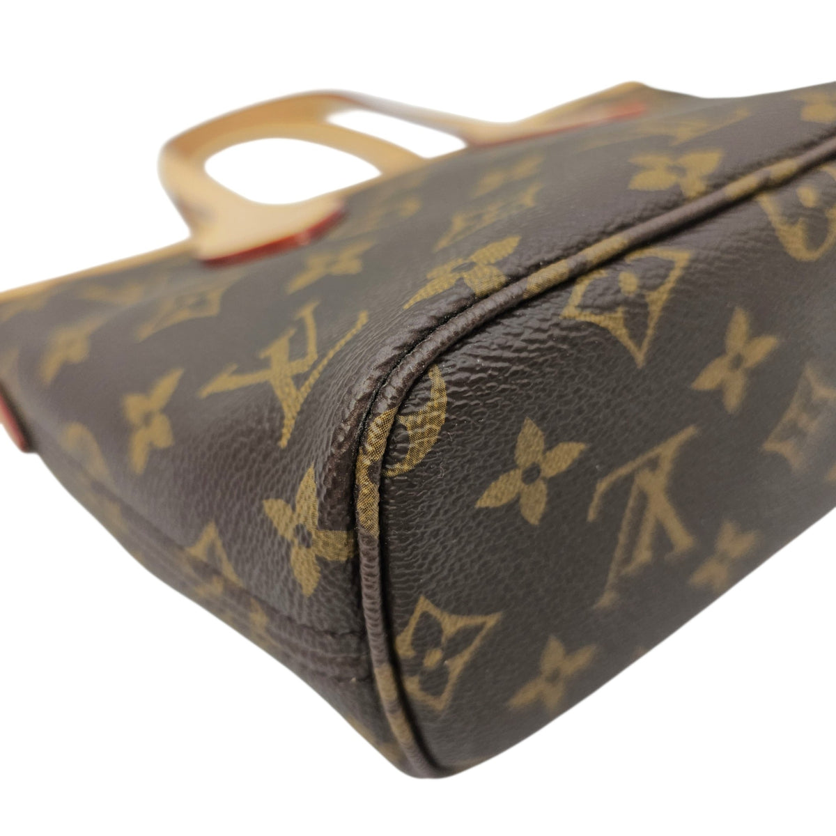 BB Neverfull  Brown Shoulder Bag in Monogram Coated Canvas Gold hardware
